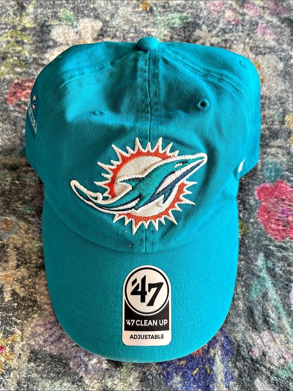 47 Miami Dolphins '47 Clean Up Adjustable Hat Clean Up Adjustable Hat Blue